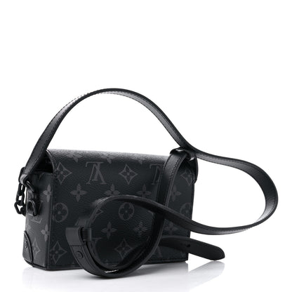 Louis Vuitton Monogram Eclipse Steamer Wearable Wallet 3 of 10