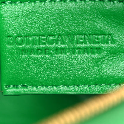 Bottega Veneta Lambskin Maxi Intrecciato Mini Cassette Camera Bag Parakeet 6 of 9