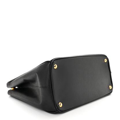 Prada Saffiano Medium Galleria Double Zip Tote Black 4 of 15