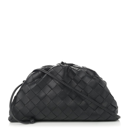 Bottega Veneta Nappa Intrecciato The Mini Pouch Black 1 of 10