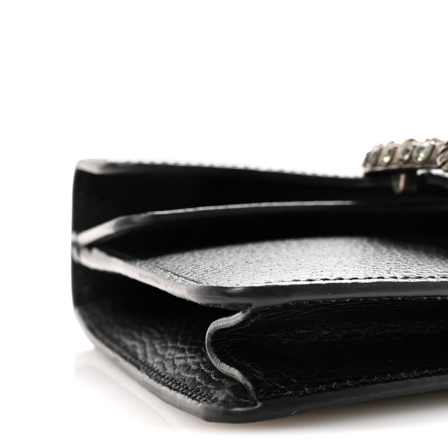 Gucci Calfskin Mini Dionysus Shoulder Bag Black 9 of 11