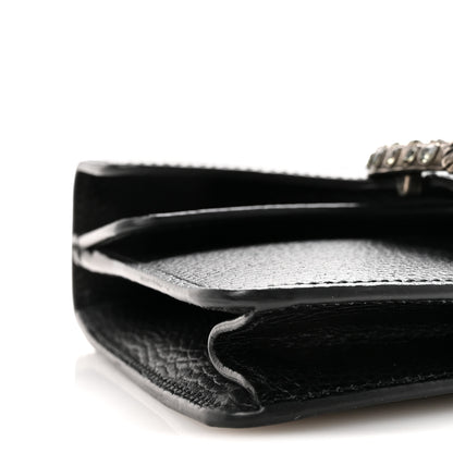 Gucci Calfskin Mini Dionysus Shoulder Bag Black 9 of 11