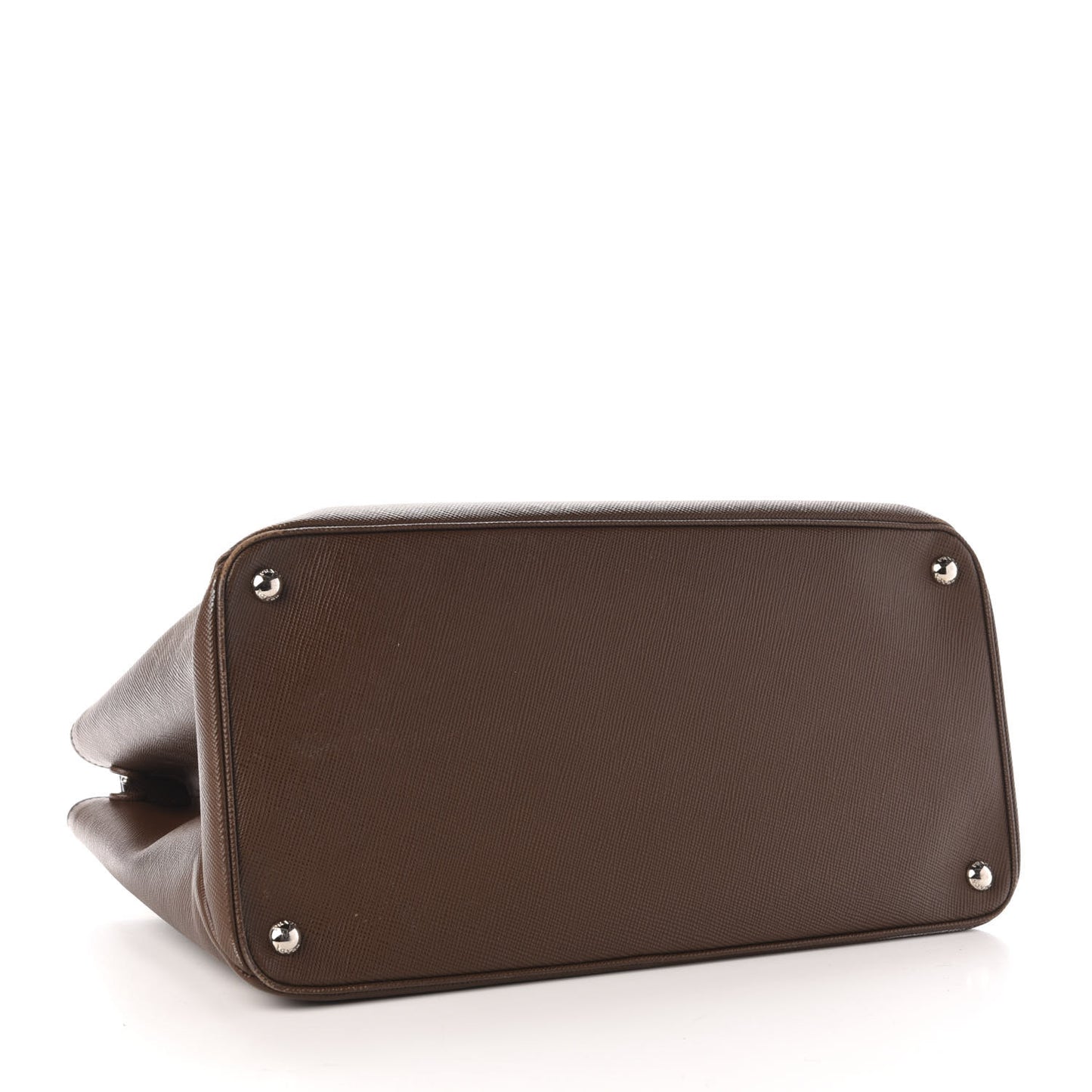 Saffiano Cuir Twin Tote Cacao