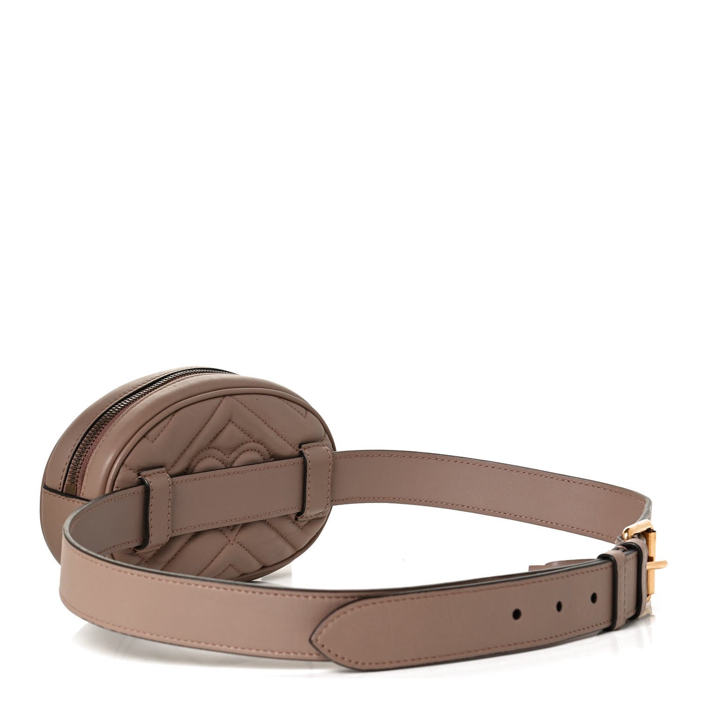 Calfskin Matelasse GG Marmont Belt Bag 95 38 Porcelain Rose