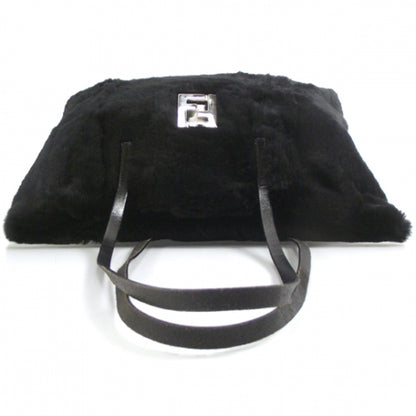 Fendi Rabbit Fur Tote 6 of 9