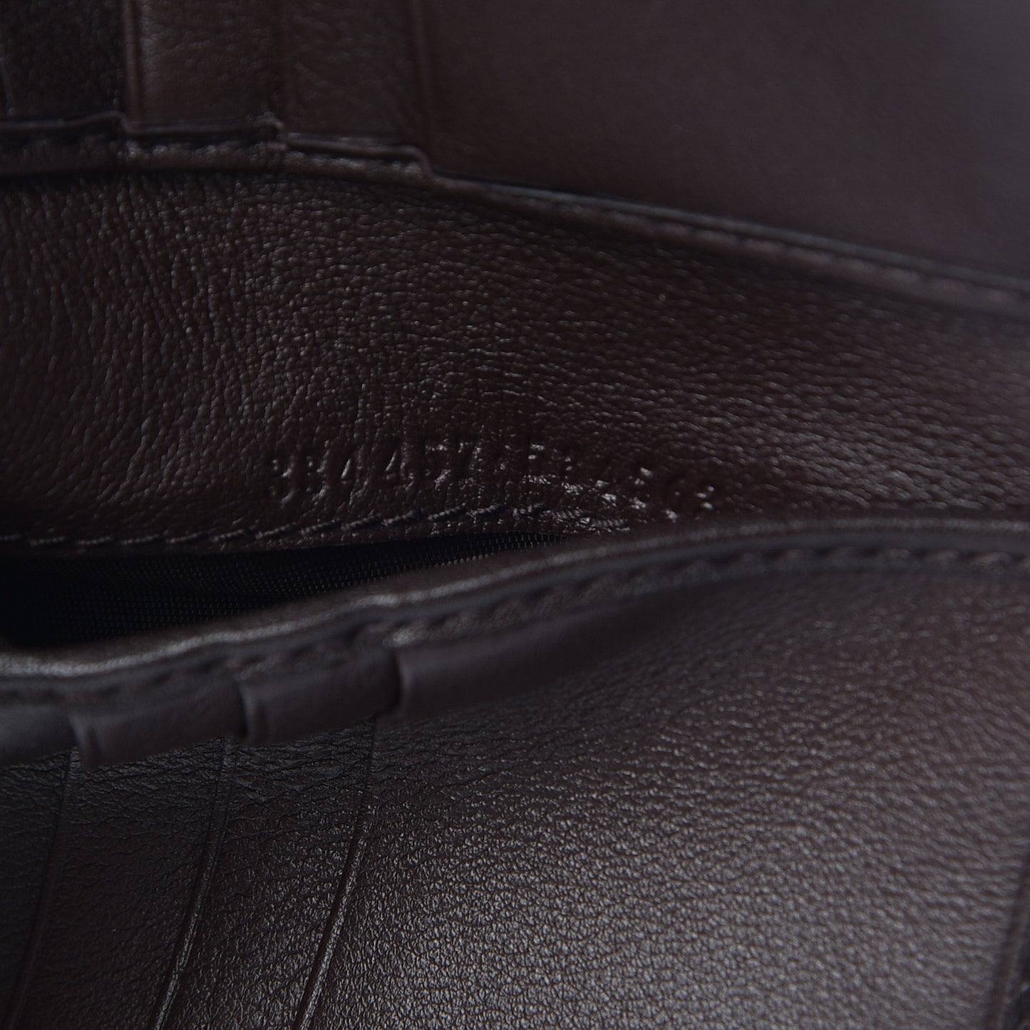 Guccissima Sukey French Flap Wallet Chocolate