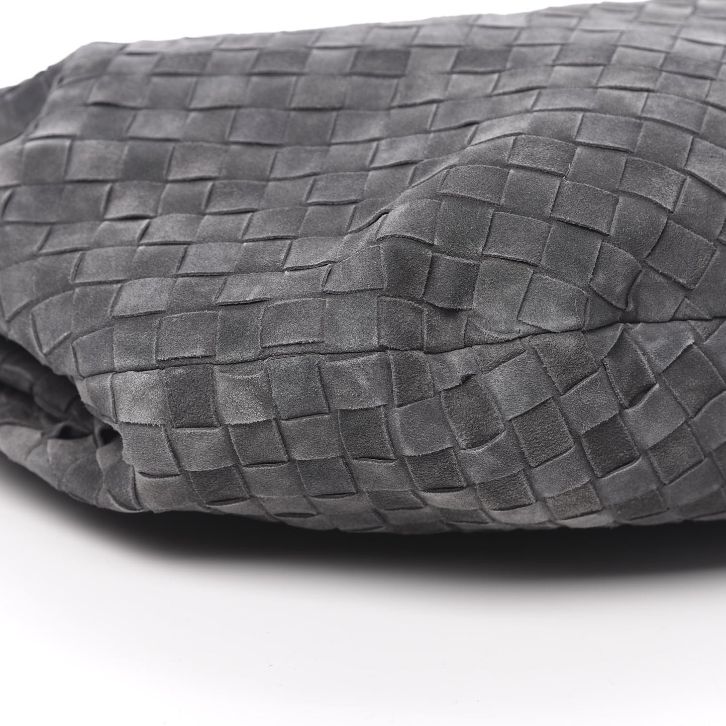 Suede Intrecciato Medium Jodie Light Graphite