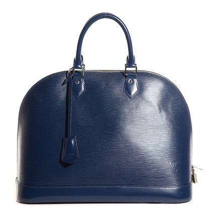 Louis Vuitton Epi Alma GM Indigo 1 of 7