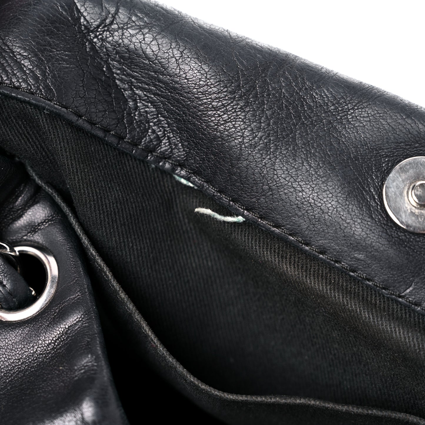Lambskin Sensual Hobo Black