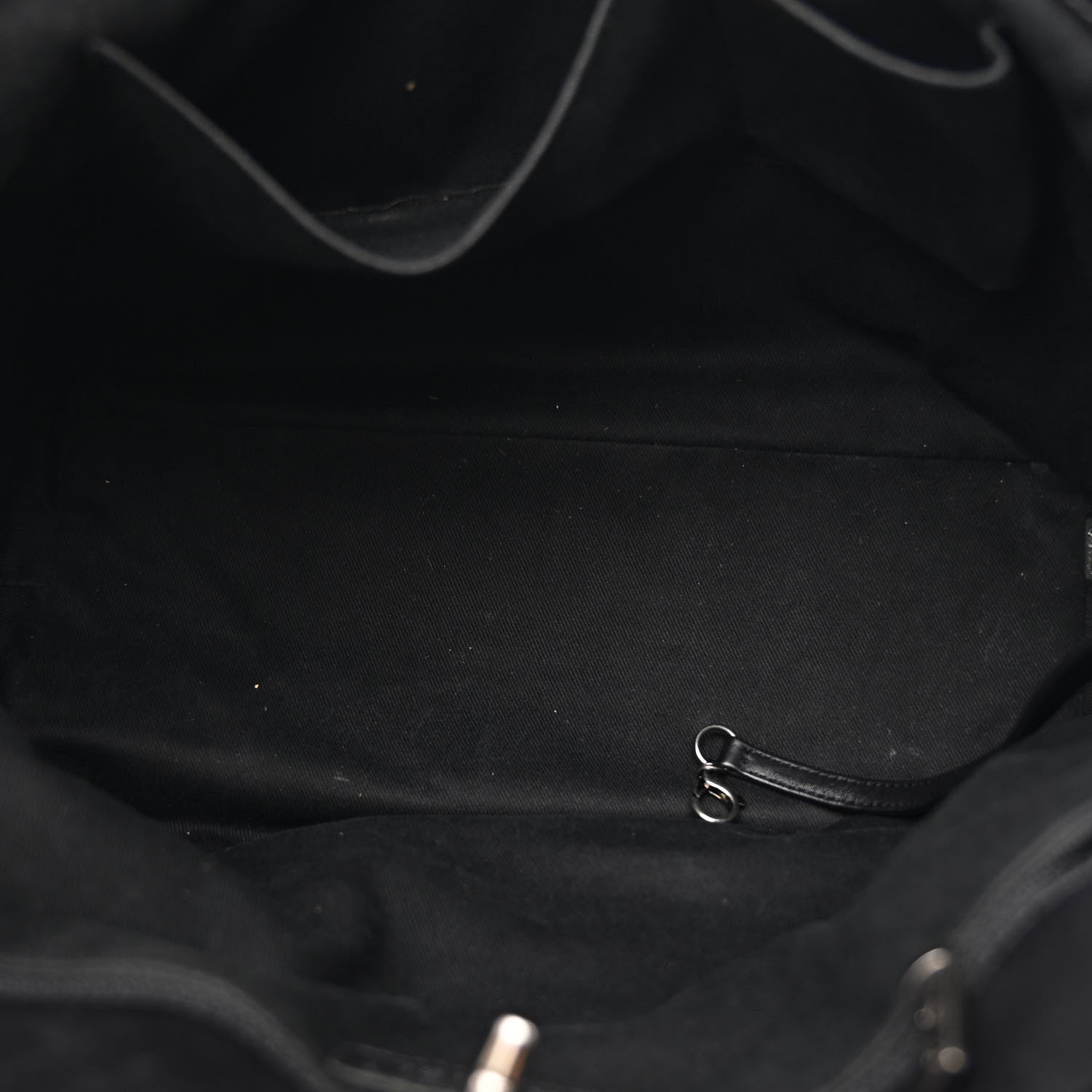 Chanel Calfskin Quilted Large Shopping In Chains Tote Black 5 of 11