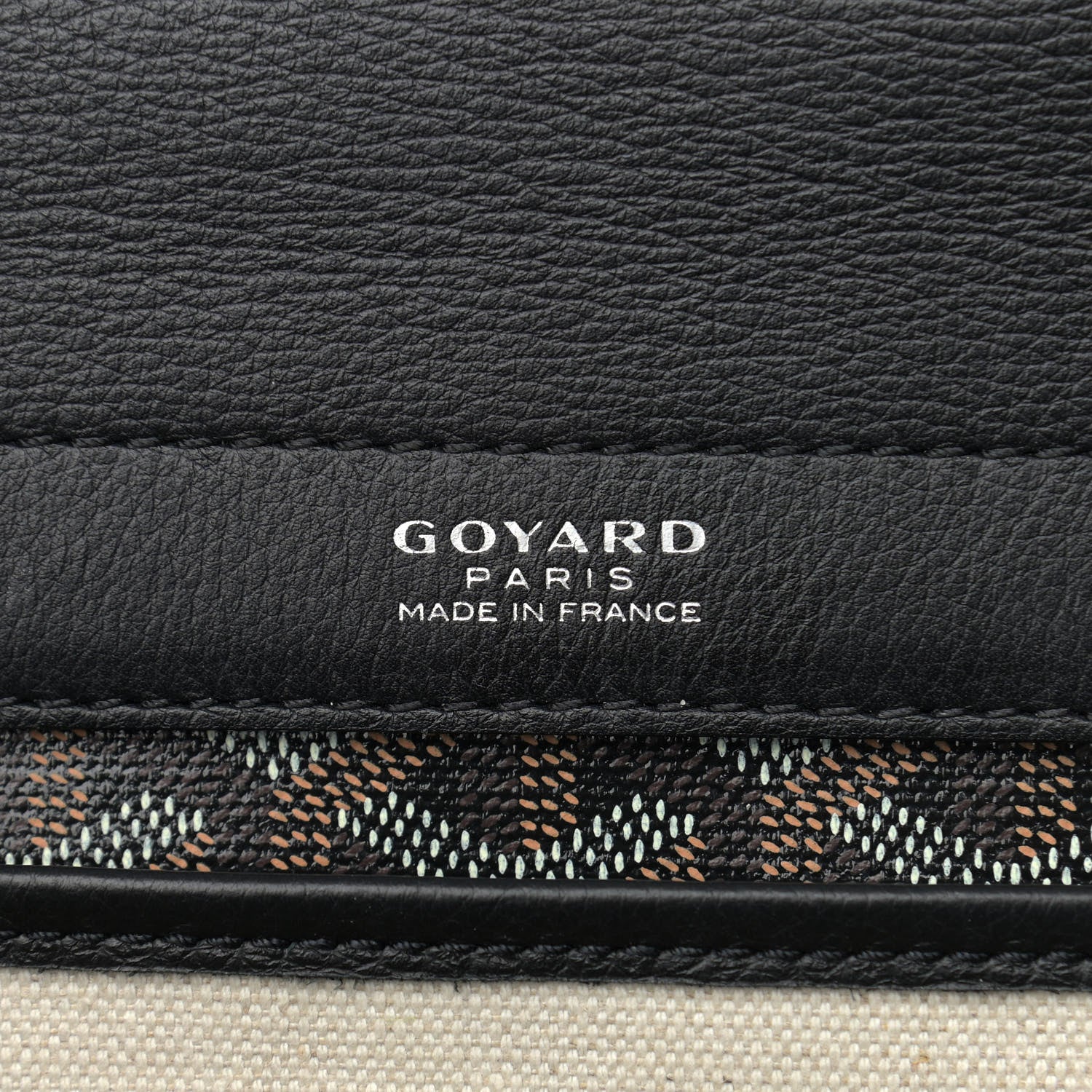 Goyard Goyardine Rouette PM Black 6 of 9