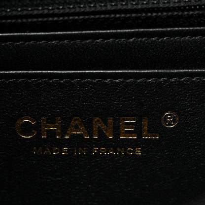 Chanel Lambskin Quilted Mini Rectangular Flap Black 6 of 10