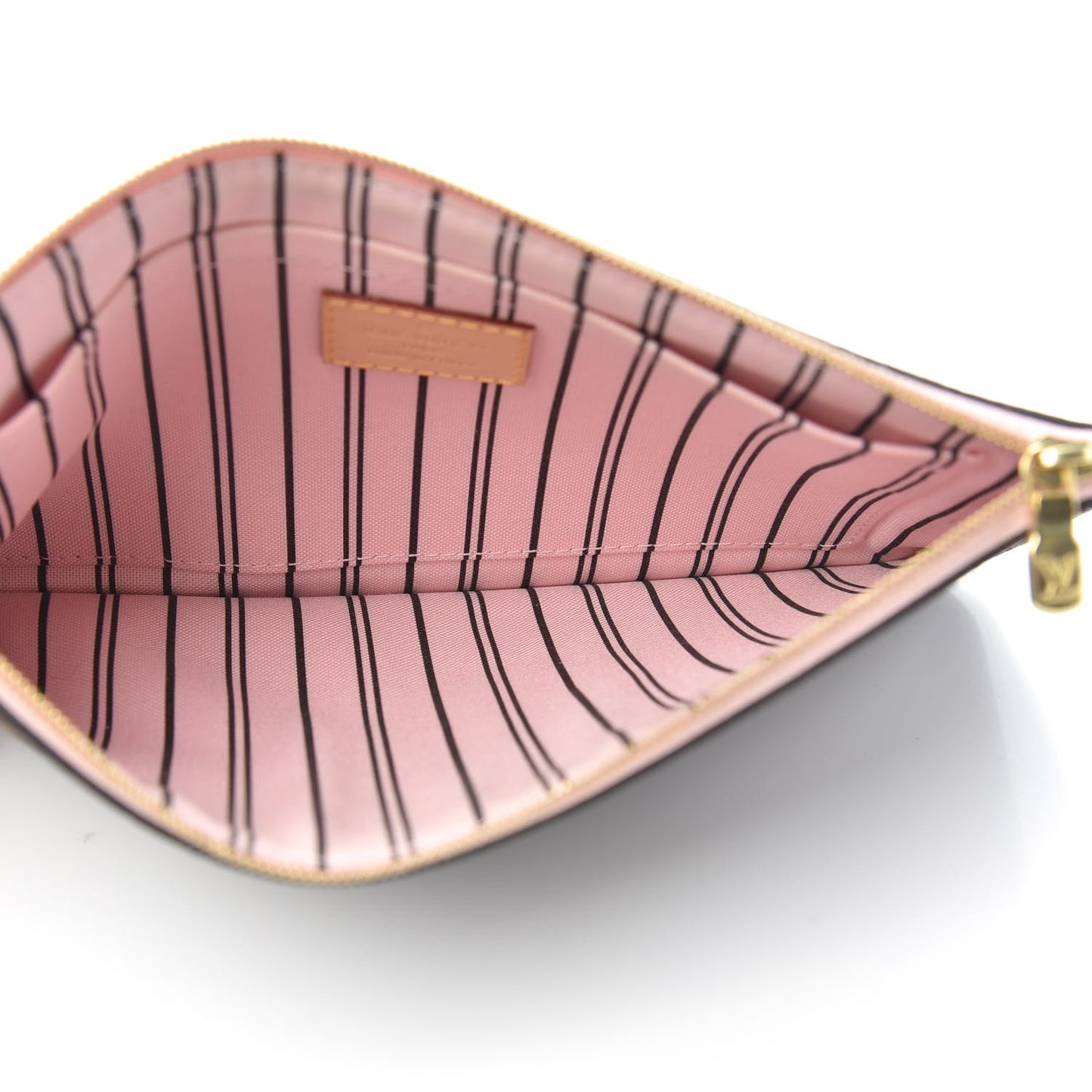 Monogram Neverfull MM GM Pochette Rose Ballerine