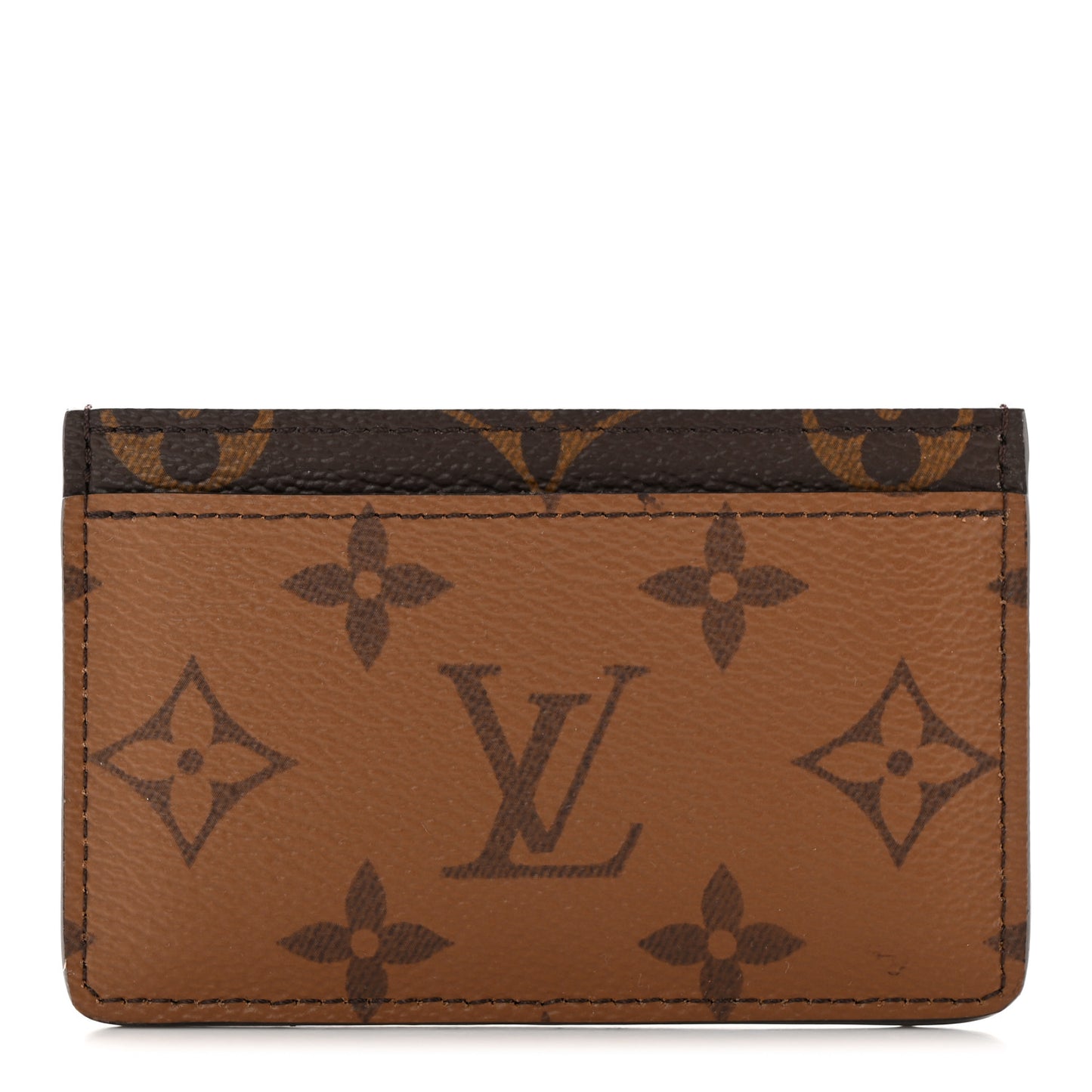Reverse Monogram Card Holder