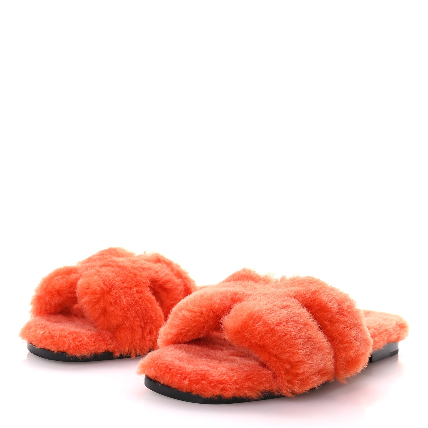 Woolskin Oran Sandals 37 Orange