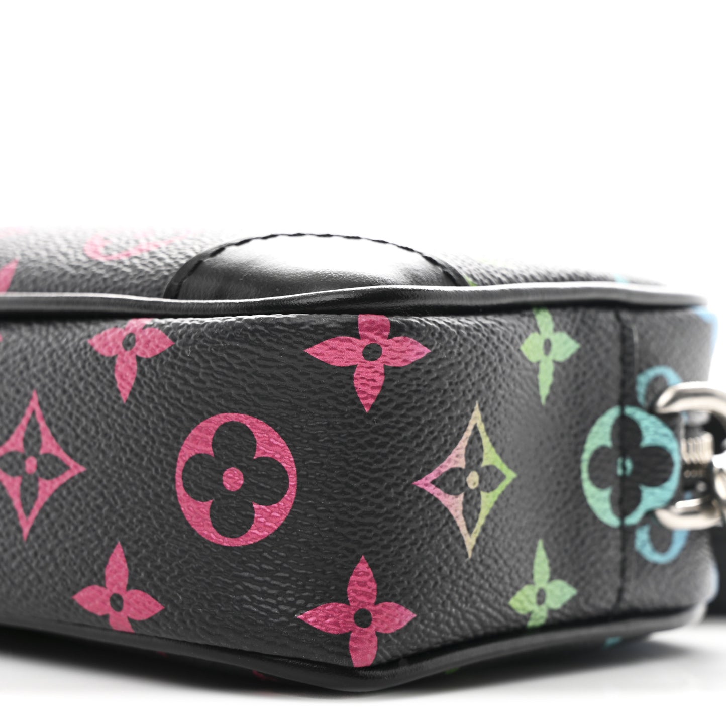 Monogram Iridescent Trocadero Wearable Wallet Black
