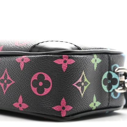 Louis Vuitton Monogram Iridescent Trocadero Wearable Wallet Black 9 of 9