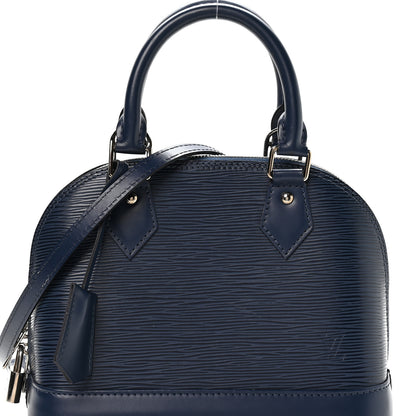 Louis Vuitton Epi Alma BB Indigo 7 of 10