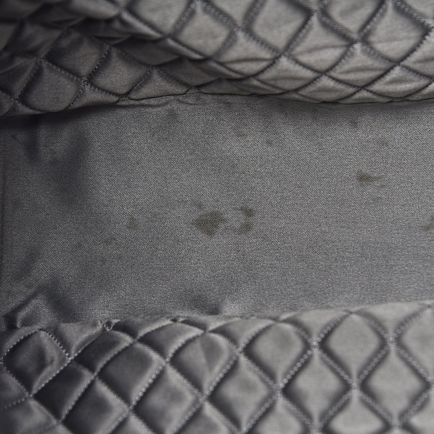 Distressed Lambskin Le Marais Tote Black
