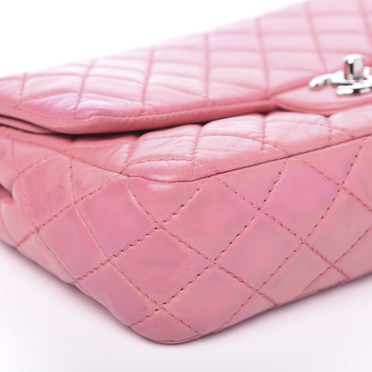 Chanel Lambskin Quilted Medium Double Flap Light Pink 11 of 16