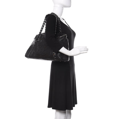 Chanel Glazed Caviar Modern Chain Tote Black 2 of 13