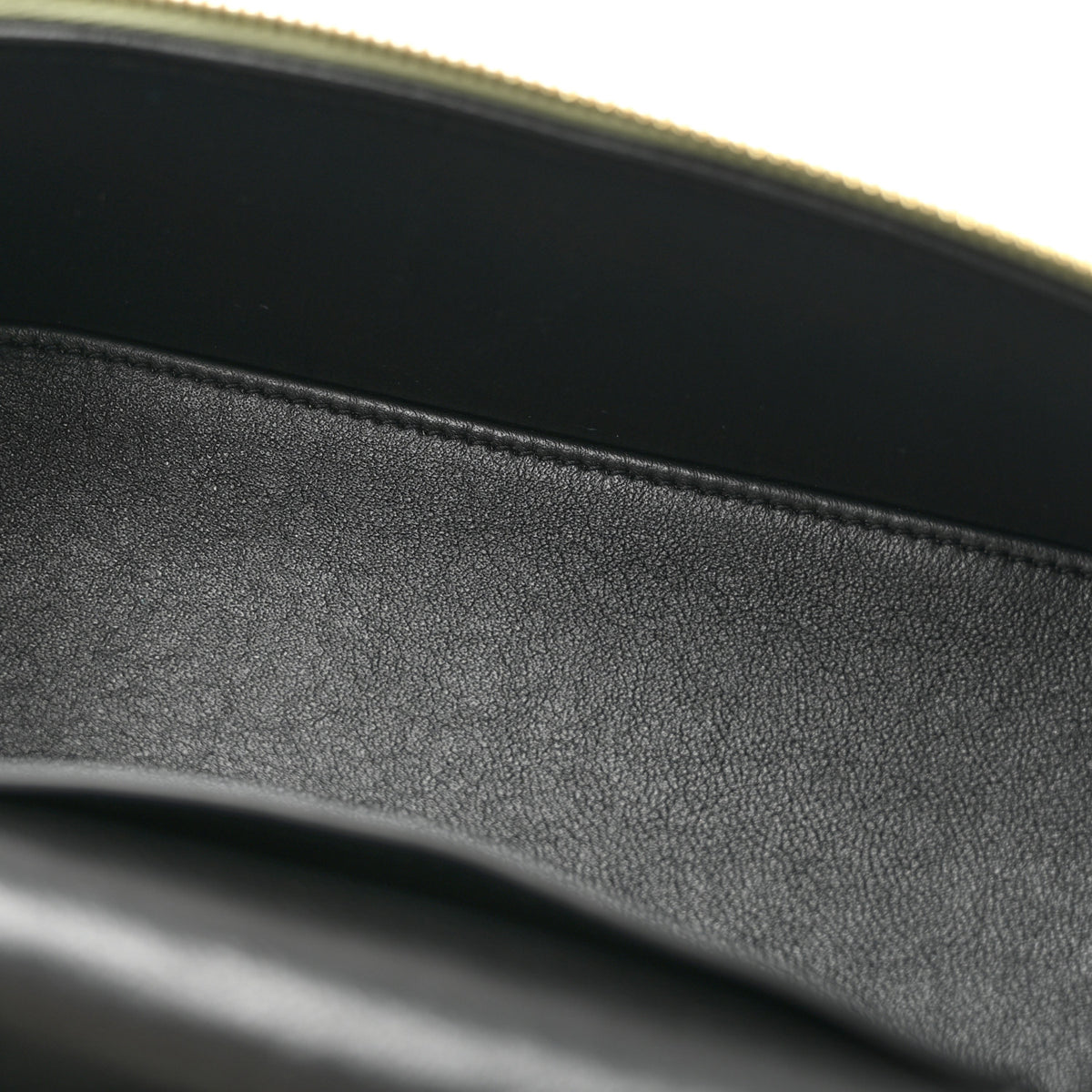 Lambskin Quilted Gaby Vanity Bag Misty Jade