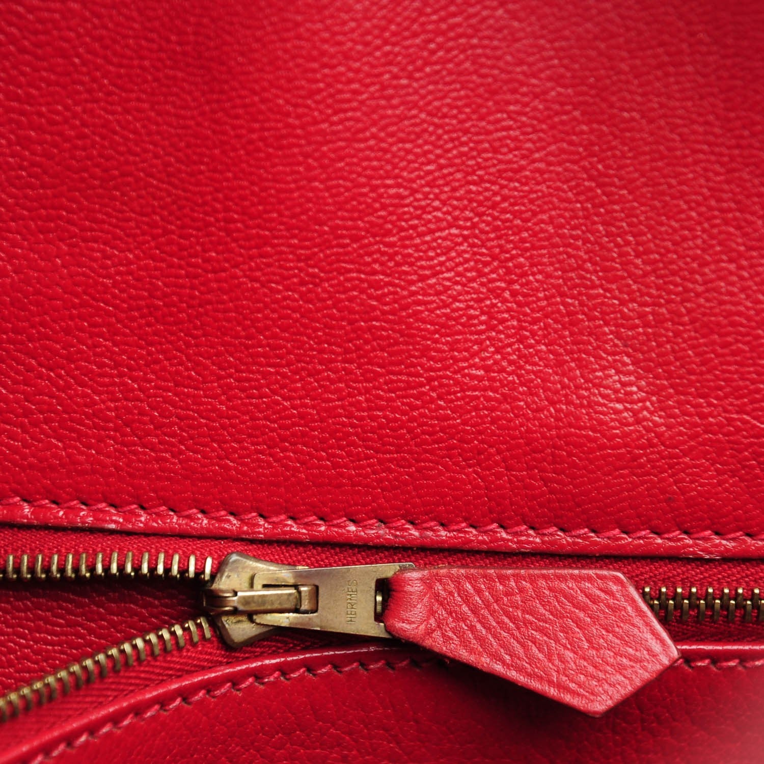 Hermes Courchevel HAC Birkin 32 Rouge 22 of 29