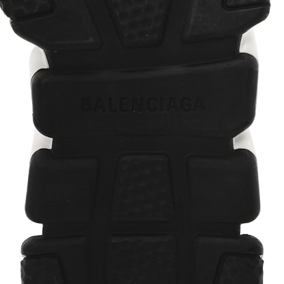 Balenciaga Neoprene Knit Womens Speed Clear Sole Sneakers 37 Black White 7 of 8