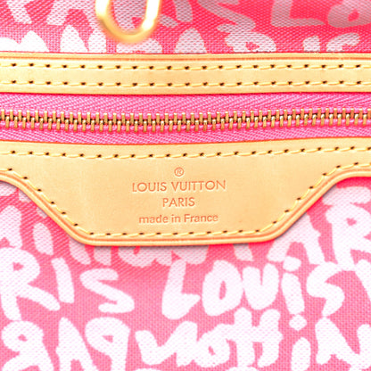 Louis Vuitton Monogram Graffiti Neverfull GM Fuchsia 6 of 14