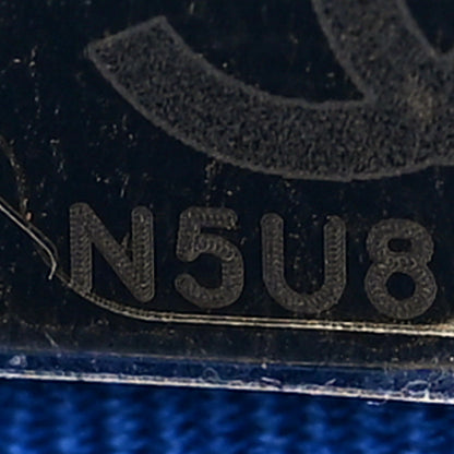 Chanel Caviar Quilted Mini Never Ending Chain Flap Blue 6 of 7
