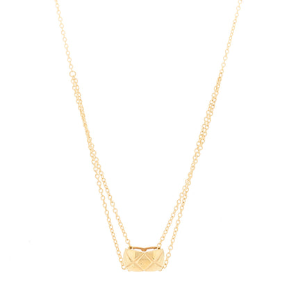 Chanel 18K Yellow Gold Coco Crush Pendant Necklace 1 of 5