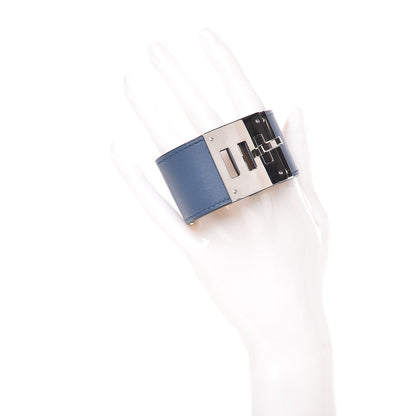 Hermes Swift Kelly Dog Bracelet in Bleu Agate 2 of 5