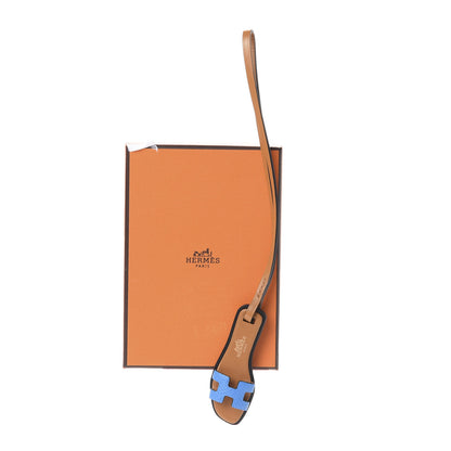 Hermes Epsom Butler Calfskin Hunter Oran Nano Bag Charm Bleu Frida 5 of 5