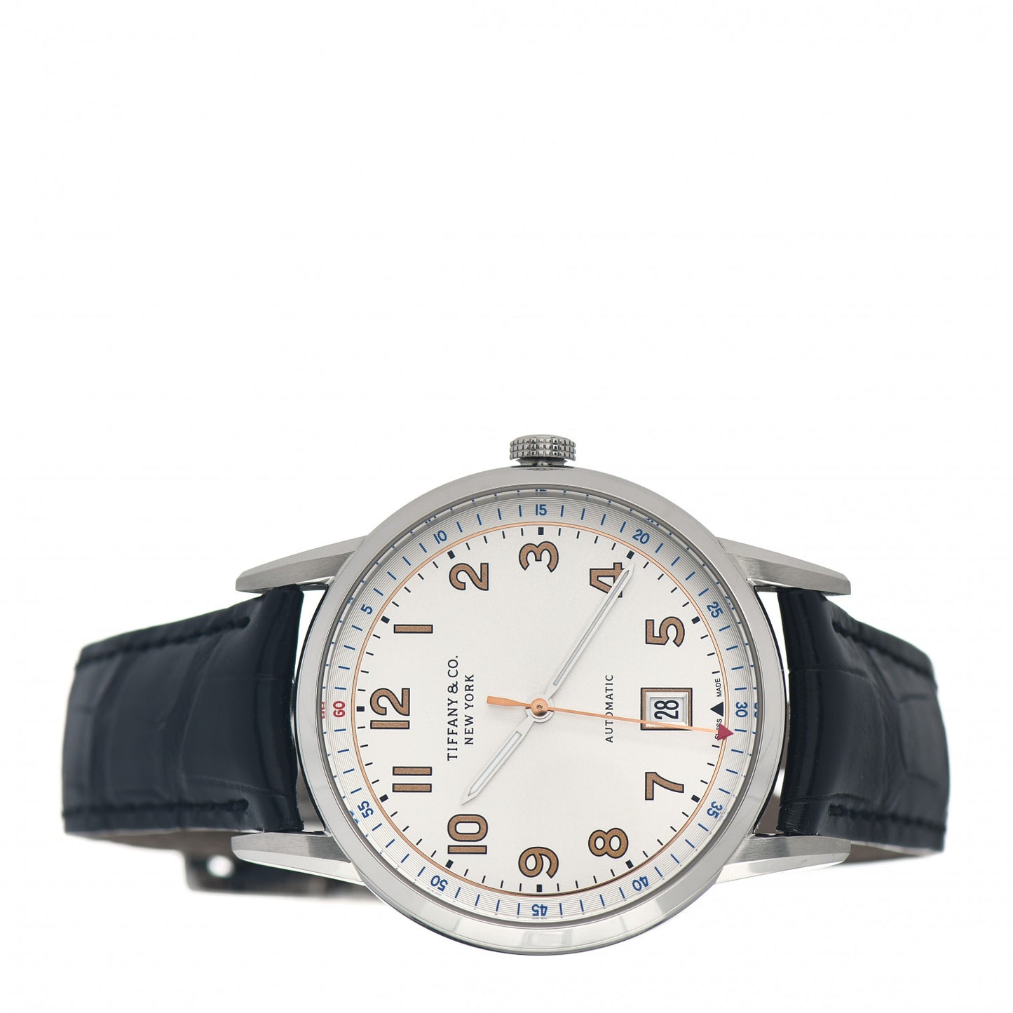 Stainless Steel Alligator 40mm CT60 3-Hand Automatic Watch