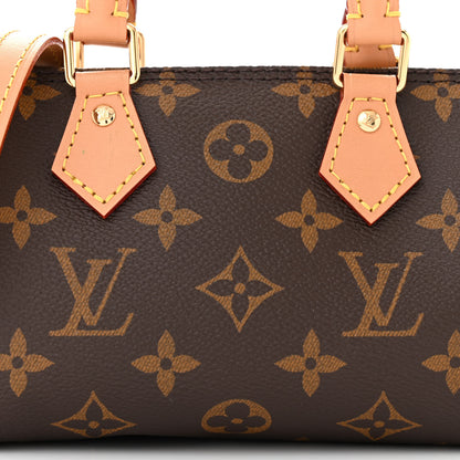 Louis Vuitton Monogram Nano Speedy Bandouliere 8 of 11