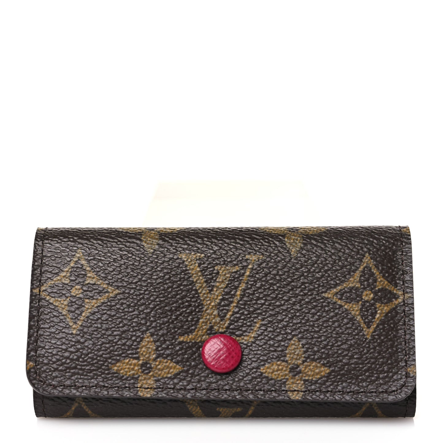 Monogram 4 Key Multicles Holder Fuchsia