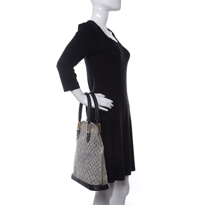 Louis Vuitton Mini Monogram Alma Haut Tote Blue 2 of 12