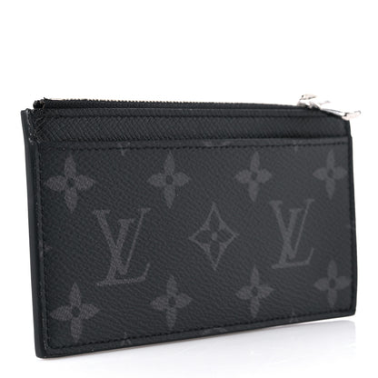 Louis Vuitton Taigarama Coin Card Holder Black 3 of 7
