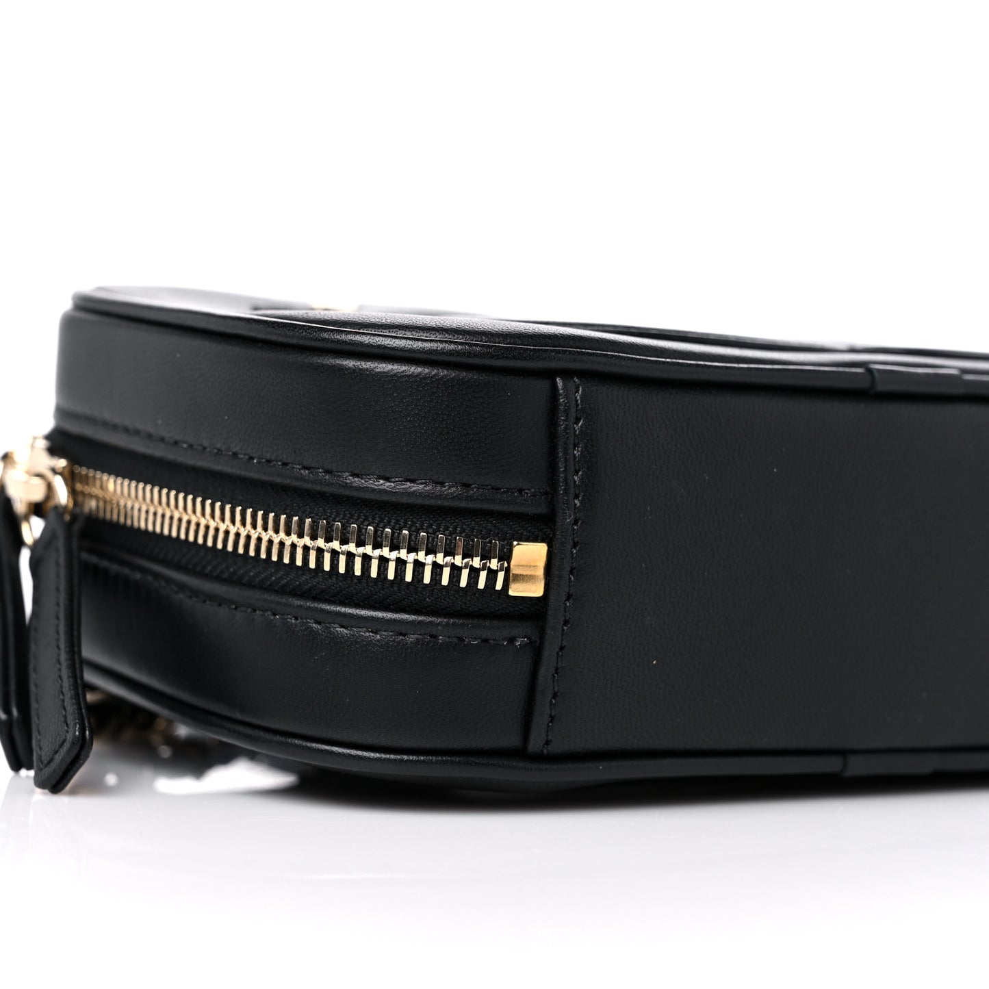 Lambskin CC Mania Waist Belt Bag Black
