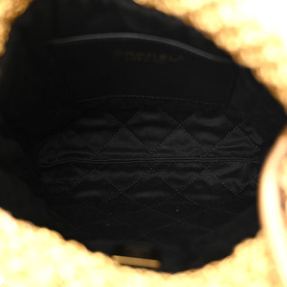 Chanel Metallic Calfskin Macrame Mini Chanel 22 Gold 5 of 10