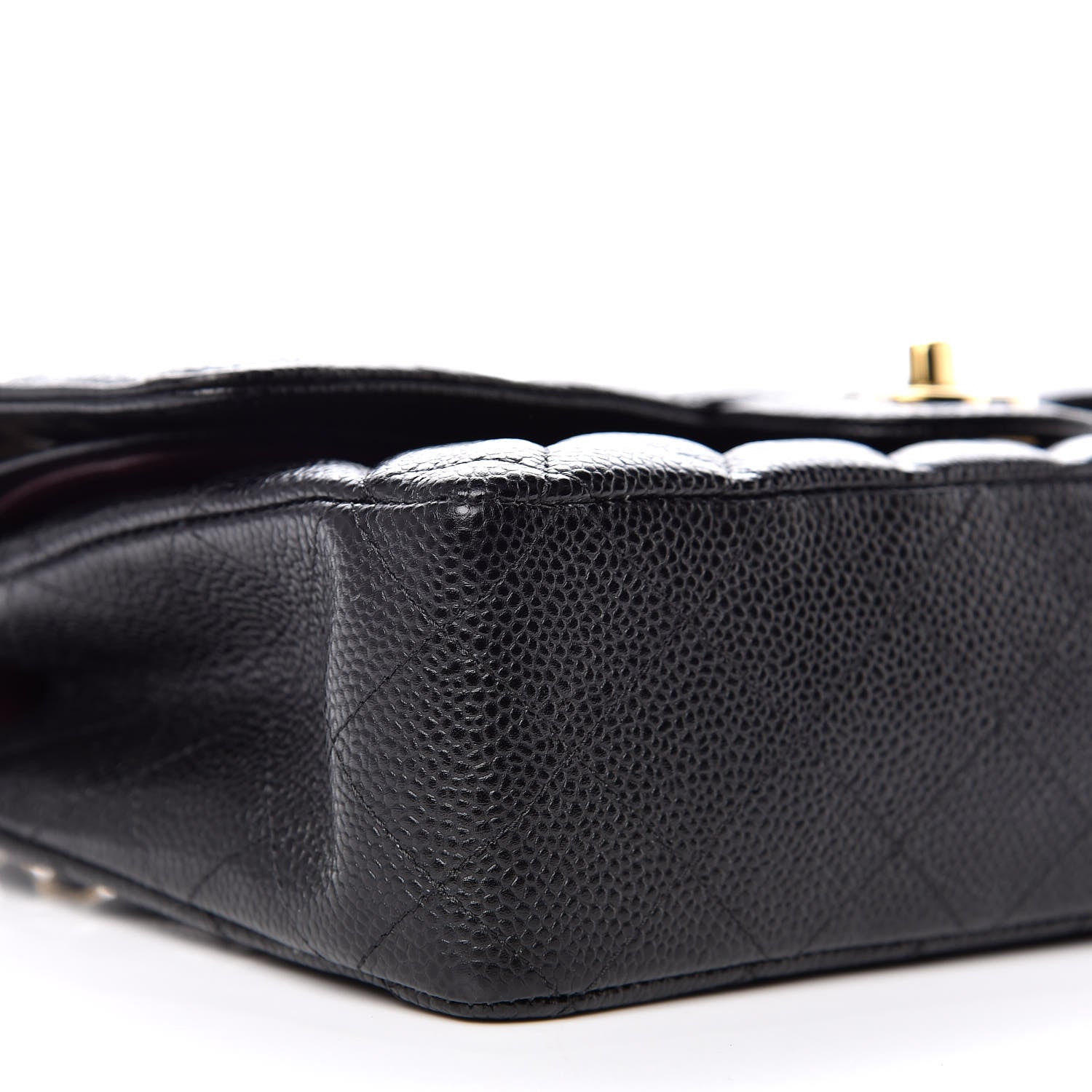 Chanel Caviar Quilted Medium Double Flap Black 6 of 12