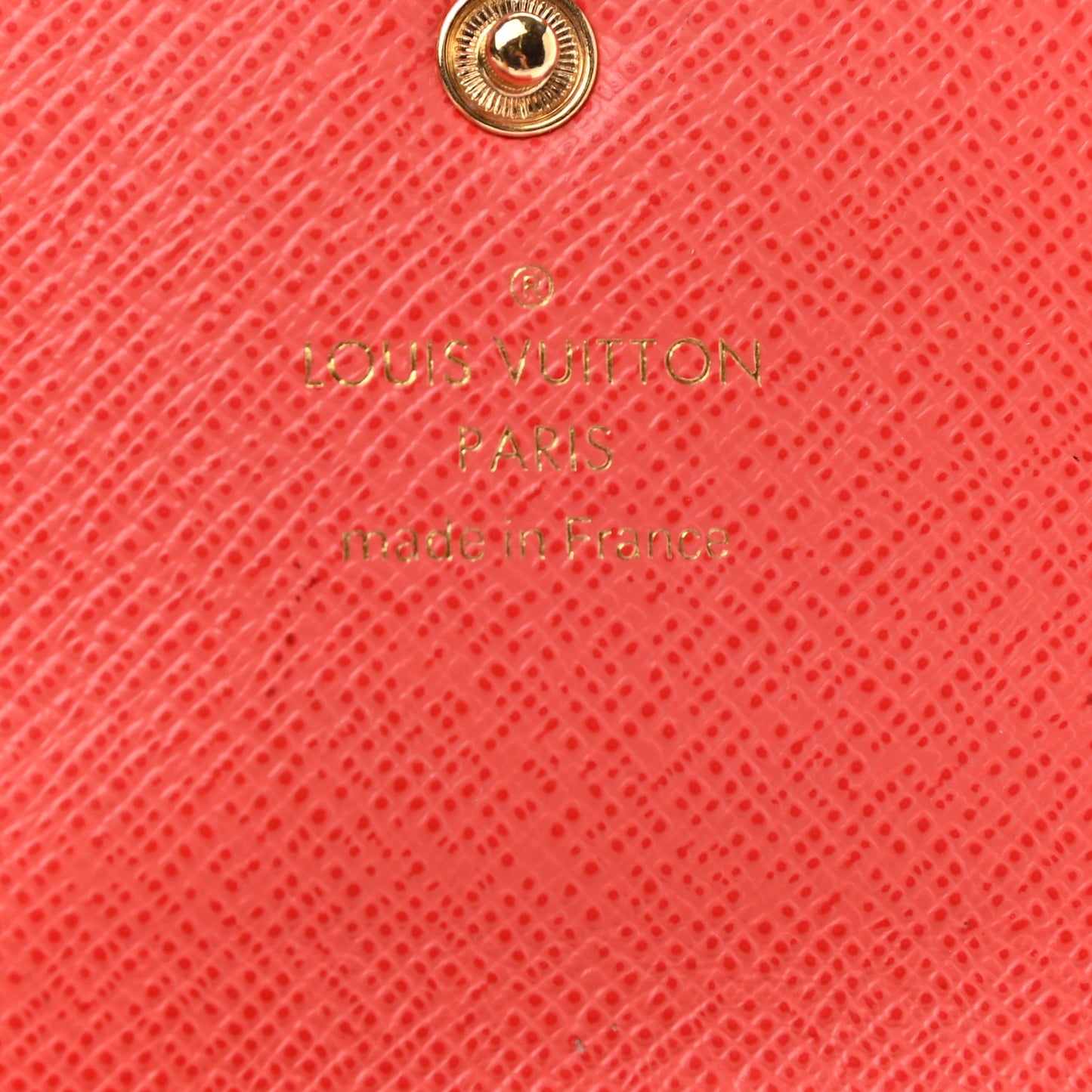 Monogram 6 Key Multicles Holder Poppy