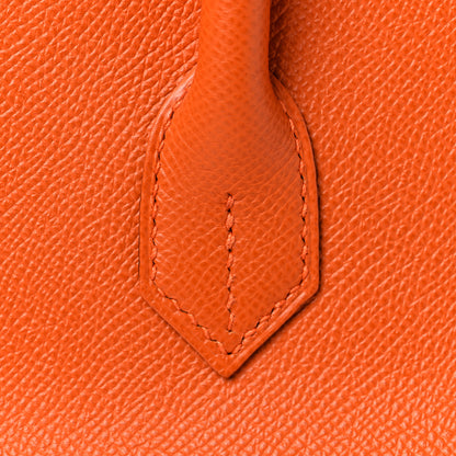 Hermes Epsom Birkin 35 Orange 17 of 34