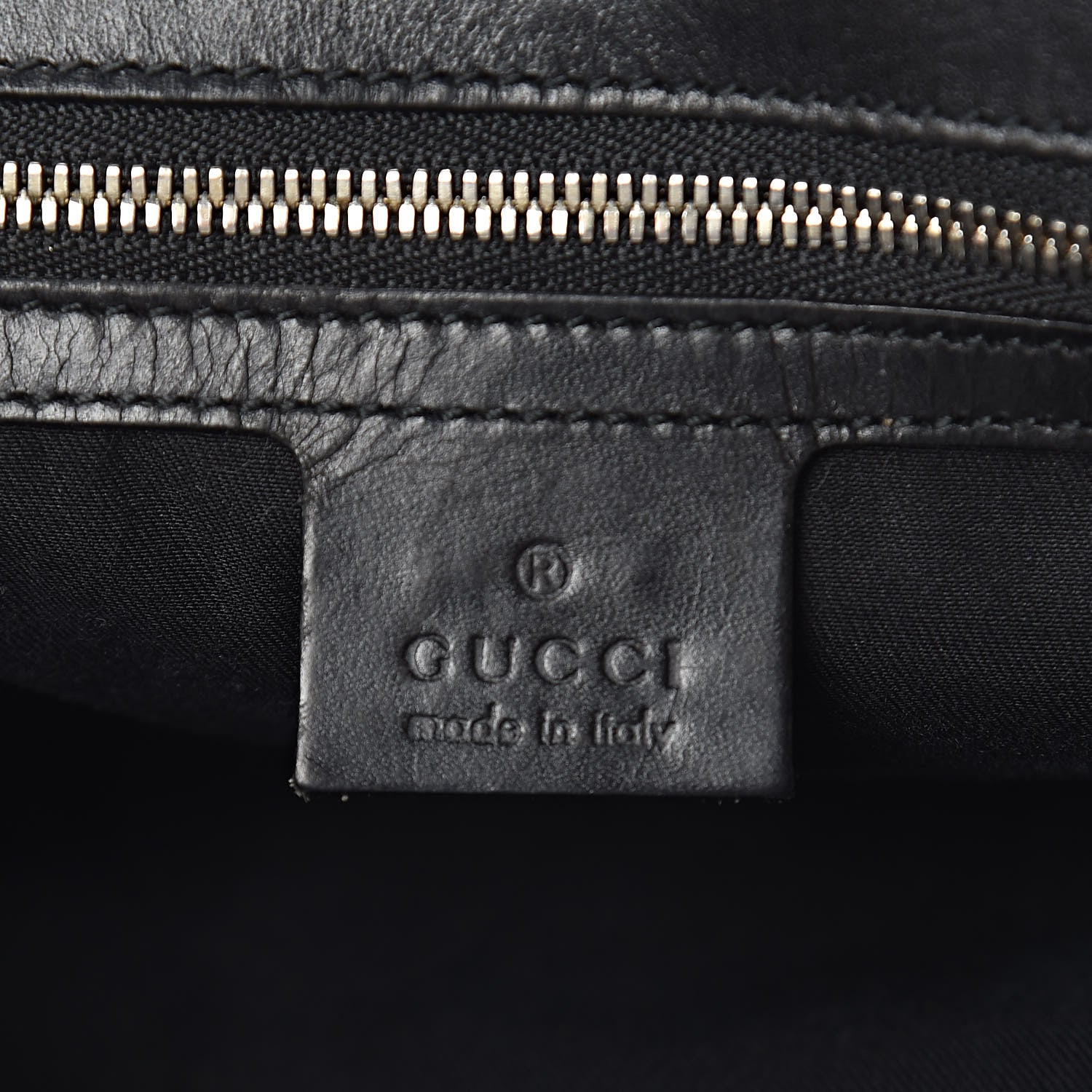 Gucci Monogram Web Reins Shoulder Bag Black 6 of 13