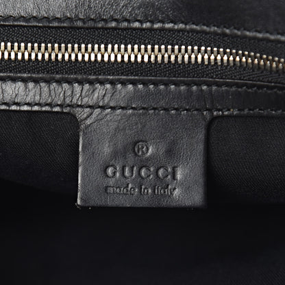 Gucci Monogram Web Reins Shoulder Bag Black 6 of 13