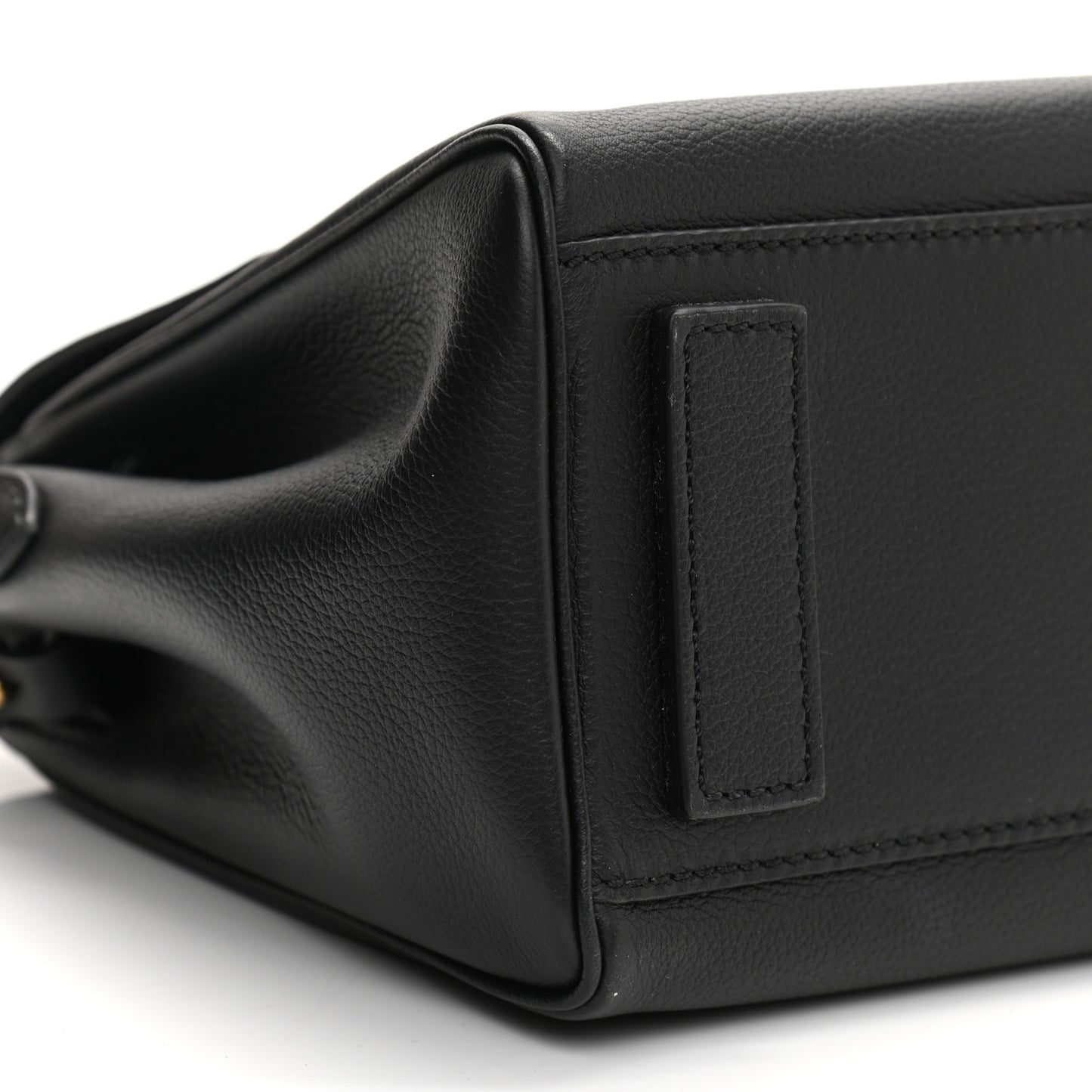 Calfskin Medium La Medusa Top Handle Handbag Black