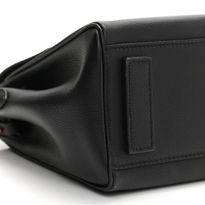 Versace Calfskin Medium La Medusa Top Handle Handbag Black 15 of 21