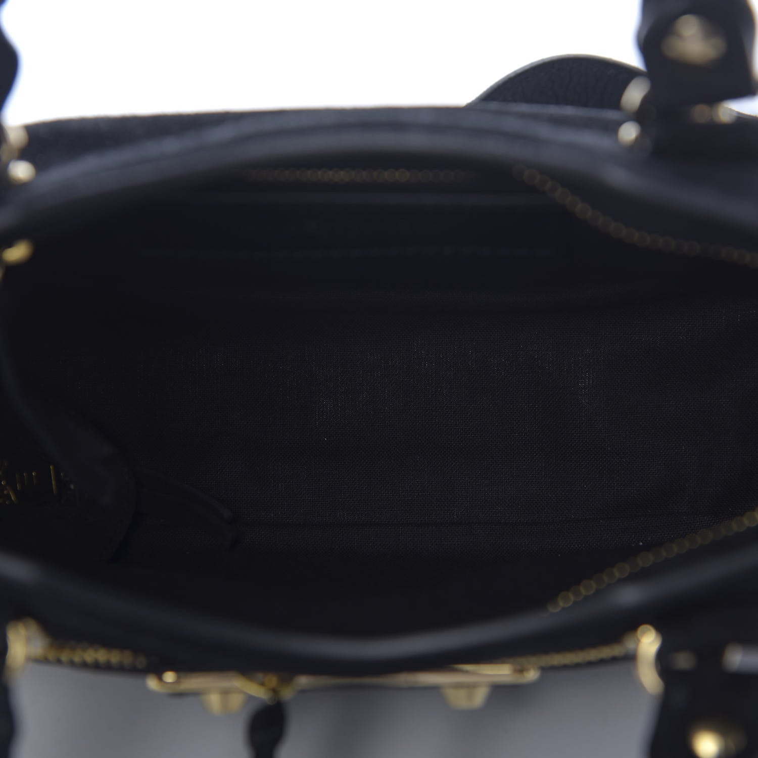 Balenciaga Baby Daim Suede Gold Metallic Edge Hardware Mini City Black 7 of 10