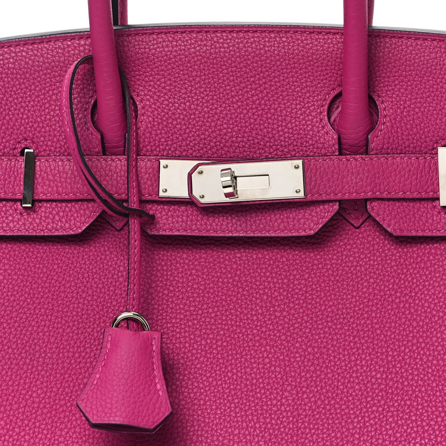 Hermes Togo BIRKIN 30 Rose Pourpre 8 of 10