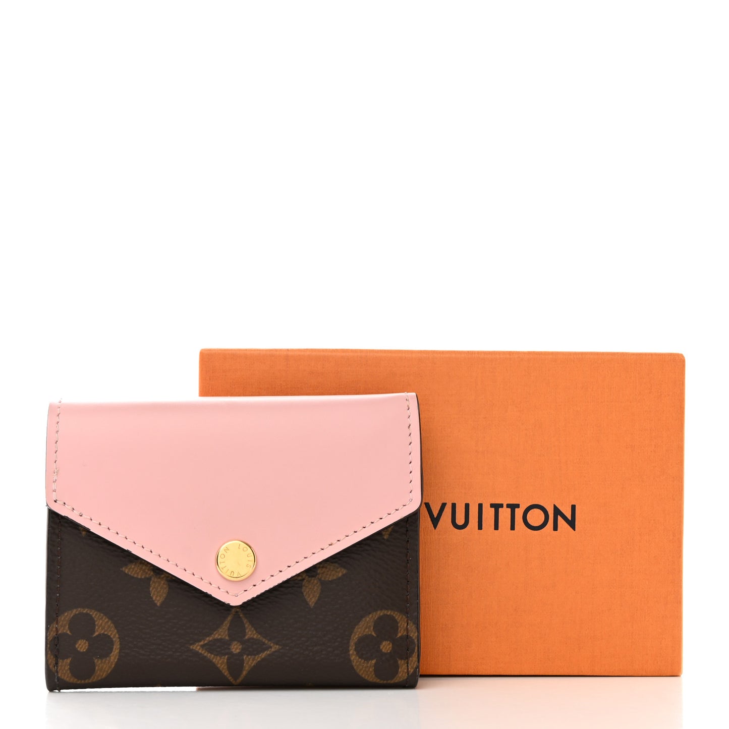 Monogram Zoe Wallet Rose Ballerine